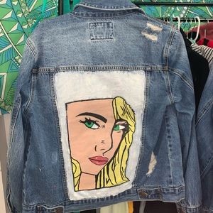 Hand Painted Jean Jacket